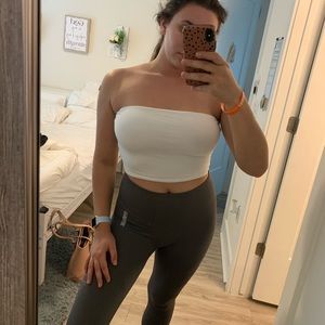 White tube top